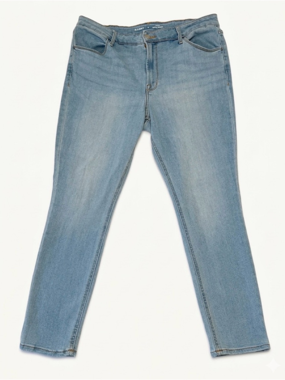Old Navy Light Blue High-Rise Super Skinny Jeans Size 16